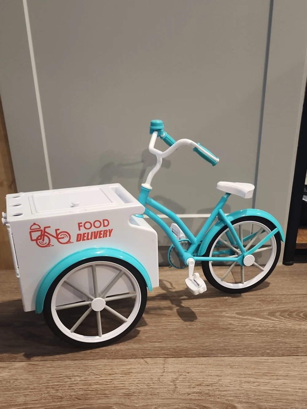 18in Food Delivery Tricycle Toy
